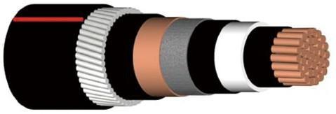 armoured medium voltage mv xlpe type single core power cable